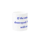 candypartyの心頭を滅却すれば火もまた涼し Mug :other side of the handle