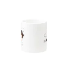 インテリアクレールのカーテンマンJr.（ピューン）のマグカップ Mug :other side of the handle