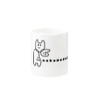 Bambinaのnekomodoki（3匹のねこ？） Mug :other side of the handle