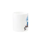 Paruwoの道産子くん Mug :other side of the handle