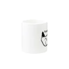 れんげSHOPのねこのマグカップ Mug :other side of the handle