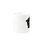 はちよんごのとけるくろねこ Mug :other side of the handle