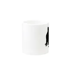 Mary1104の猫字 Mug :other side of the handle