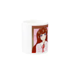 如月神流はパンダトトロ(仮)の神流たんマグカップ Mug :other side of the handle