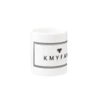 KMY.のKMY.BOXロゴ Mug :other side of the handle