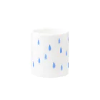 つめくさカップ店の雨 Mug :other side of the handle