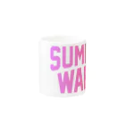 JIMOTOE Wear Local Japanの墨田区 SUMIDA WARD Mug :other side of the handle