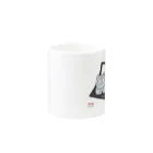 ねむいぬ　ひるねこのパソコンねこ Mug :other side of the handle