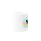 Ａｔｅｌｉｅｒ　Ｈｅｕｒｅｕｘの虹の橋のmonoクロちゃん達 Mug :other side of the handle