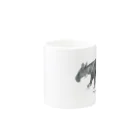 mornoventoのmornovento バク Mug :other side of the handle