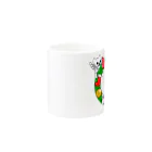 J's Mart 2ndのたまとクロとクリスマスリース Mug :other side of the handle