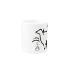 JOKERS FACTORYのDOGGY Mug :other side of the handle