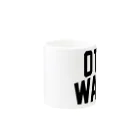 JIMOTOE Wear Local Japanの大田区 OTA WARD Mug :other side of the handle