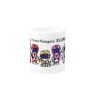 tamakichiのエコ戦隊　エコレンジャー★カラー Mug :other side of the handle