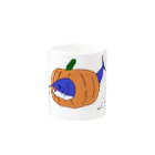 カジキマグロのクロカジキ君マグカップ(ハロウィンver.) Mug :other side of the handle