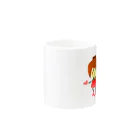 サイト管理人のはなちゃん Mug :other side of the handle