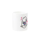 graphic-design-nishimuraのもっずにゃん Mug :other side of the handle