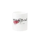 asobi_dramaticの『Witch Trial 卒業ライブ殺人事件』ロゴ Mug :other side of the handle