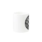 FLAMEのFLAME CHECKER EMBLEM LOGO MUG Mug :other side of the handle