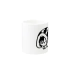 みつほしのお肉きなこ Mug :other side of the handle