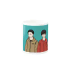 三種の神器の三種の神器TV公式イラストグッズ Mug :other side of the handle