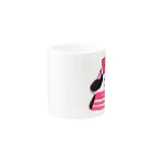 ゆきんこのねことマグカップ Mug :other side of the handle