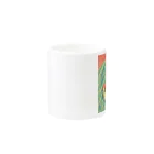 nidan-illustrationの"SURF & WARP" Mug :other side of the handle