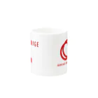 マリフォー応援グッズ販売サイトのMarriageForAllJapanマグカップ3 Mug :other side of the handle