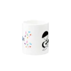 OCEAN OFFICEのクボちゃんとギターマグ Mug :other side of the handle
