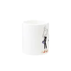 aik　designのFAR girls Mug :other side of the handle