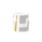 東京Tシャツ　〈名入れ・イニシャルグッズ〉のサトウさん名入れグッズ（カタカナ）難読？ 苗字 Mug :other side of the handle