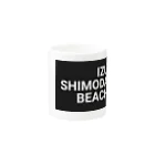 SRHM0558のizuSHIMODAbeach マグカップの取っ手の反対面