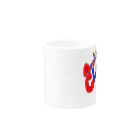 アトリエChinamiグッツショップのPOPカラーChinami Mug :other side of the handle