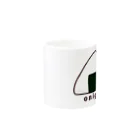 ほよまる堂のonigiri2 Mug :other side of the handle