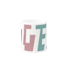 東京Tシャツ　〈名入れ・イニシャルグッズ〉のユウキさん名入れグッズ（カタカナ）難読？ 苗字  Mug :other side of the handle