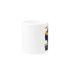 nidan-illustrationの"WIDE BRICK" Mug :other side of the handle