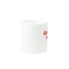 Basketball DinerのBasketball Diner ロゴタイプ赤 Mug :other side of the handle