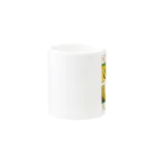 Paint 'em allのNot crazy be psycho　おめめ Mug :other side of the handle