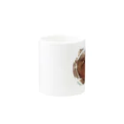 .JUICY-SHOP. | JOYFULのとら猫 JOY - アンモニャイト Mug :other side of the handle