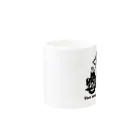 Thee moegi's Design LaboのMONO DOG ヴィンテージバイク Mug :other side of the handle