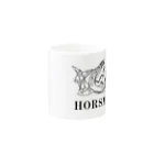 HORSMART公式ショップの色選べます『HORSMARTオリジナル商品』 Mug :other side of the handle