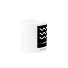 アイランドライフのISLANDLIFE　blackbox Mug :other side of the handle