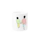 Abbey's Shopのエスコート Mug :other side of the handle