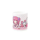 💗江崎びす子officialスズリ💗のメンヘラチャンねそべり Mug :other side of the handle