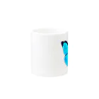 LalaHangeulのモルフォ蝶 Mug :other side of the handle