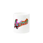 でおきしりぼ子の実験室のHYSTERIA_HORIZONTAL_LOGO Mug :other side of the handle