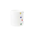 SU-KUのカラフル小法師 Mug :other side of the handle