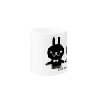 OFFICE FLATのusagi twins Mug :other side of the handle