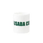 USABA COFFEEのうたばコーヒー店　オリジナルロゴ Mug :other side of the handle