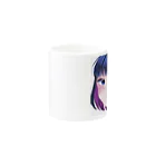 Tsunamayo-onigiriの厚塗り風ガール Mug :other side of the handle